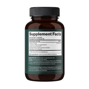 Chaga Mushroom 1000 mg - 60 vegcaps фото2