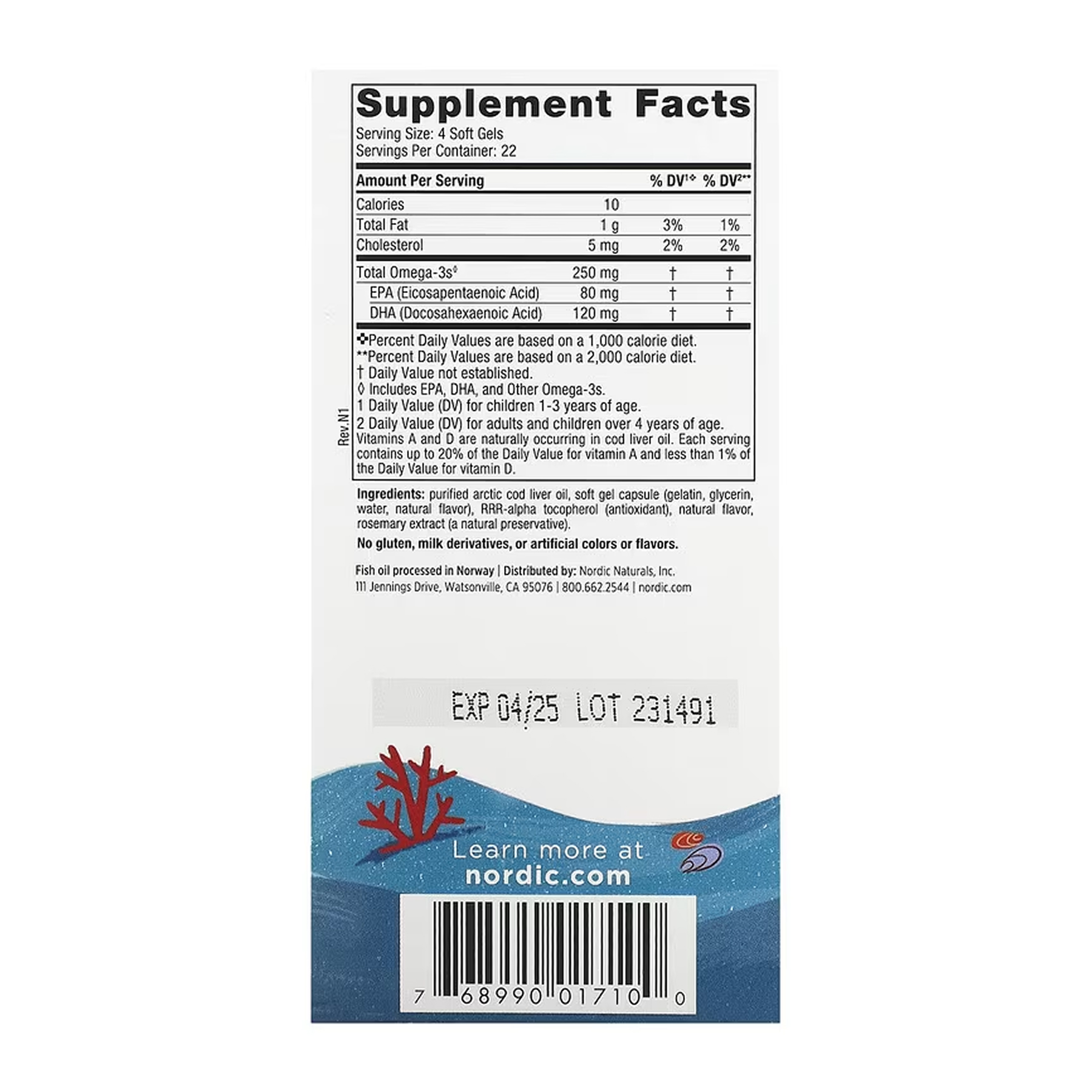 Children's DHA - 90 mini softgels фото2
