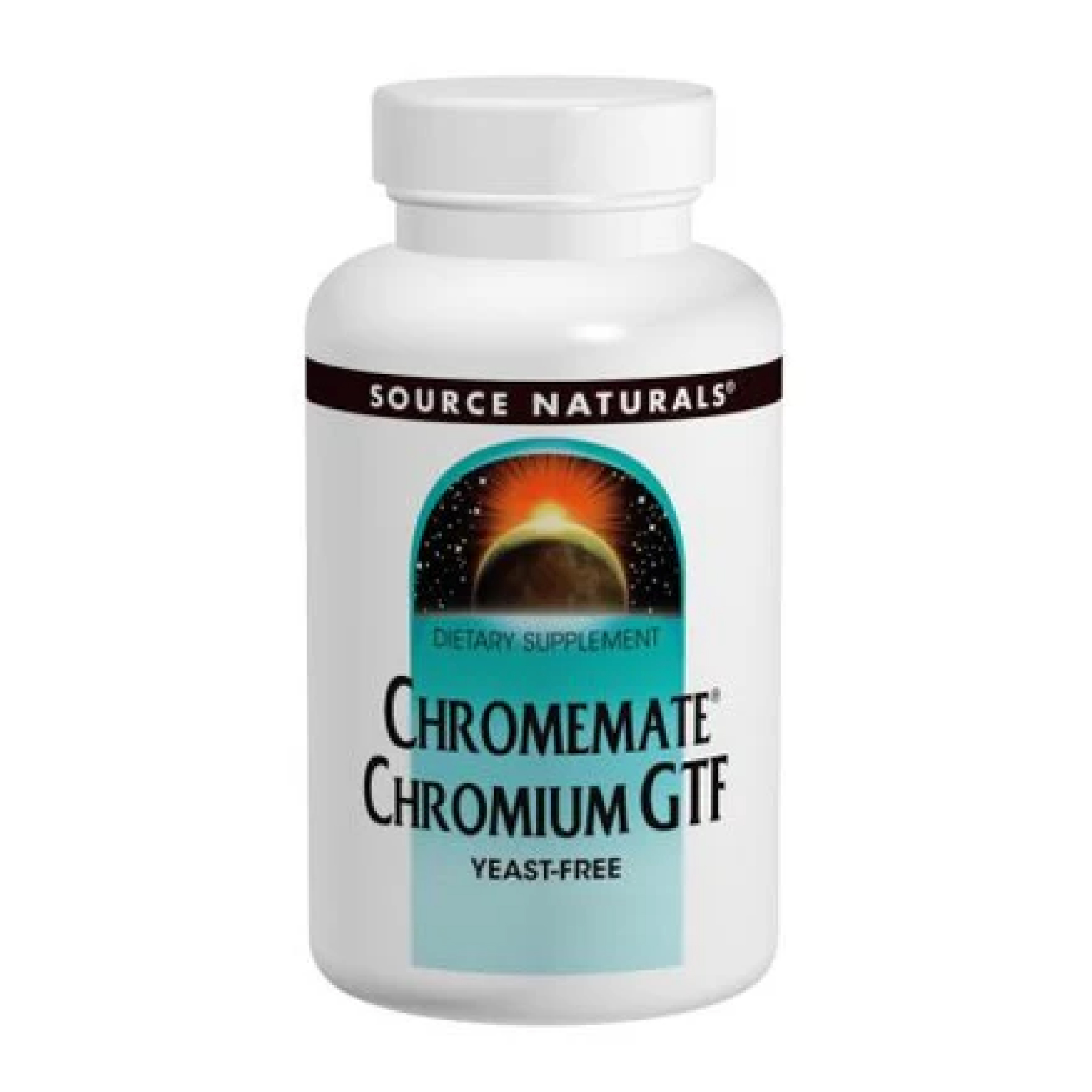 ChromeMate® Chromium GTF 200mcg Yeast Free - 120 tabs фото1