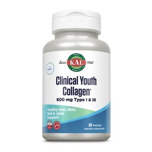 Clinical Youth Collagen I&III 600mg - 60 vcaps фото1