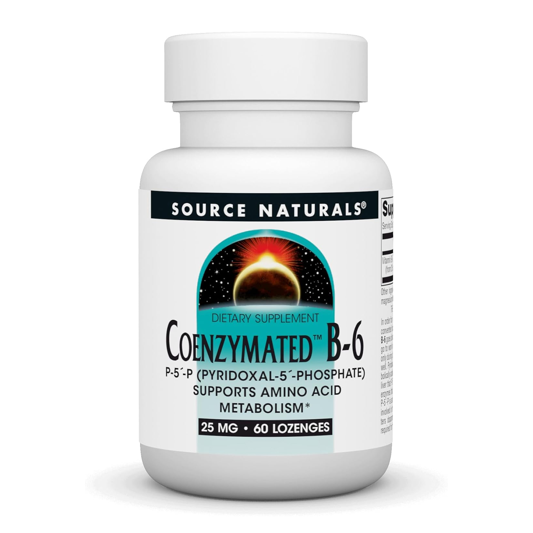 Coenzymated™ Vitamin B-6 25 mg - 60 lozenges фото1