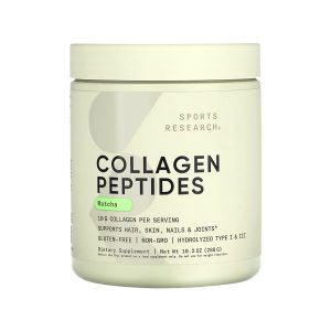 Collagen Peptides Organic Matcha - 288g Green Tea фото1