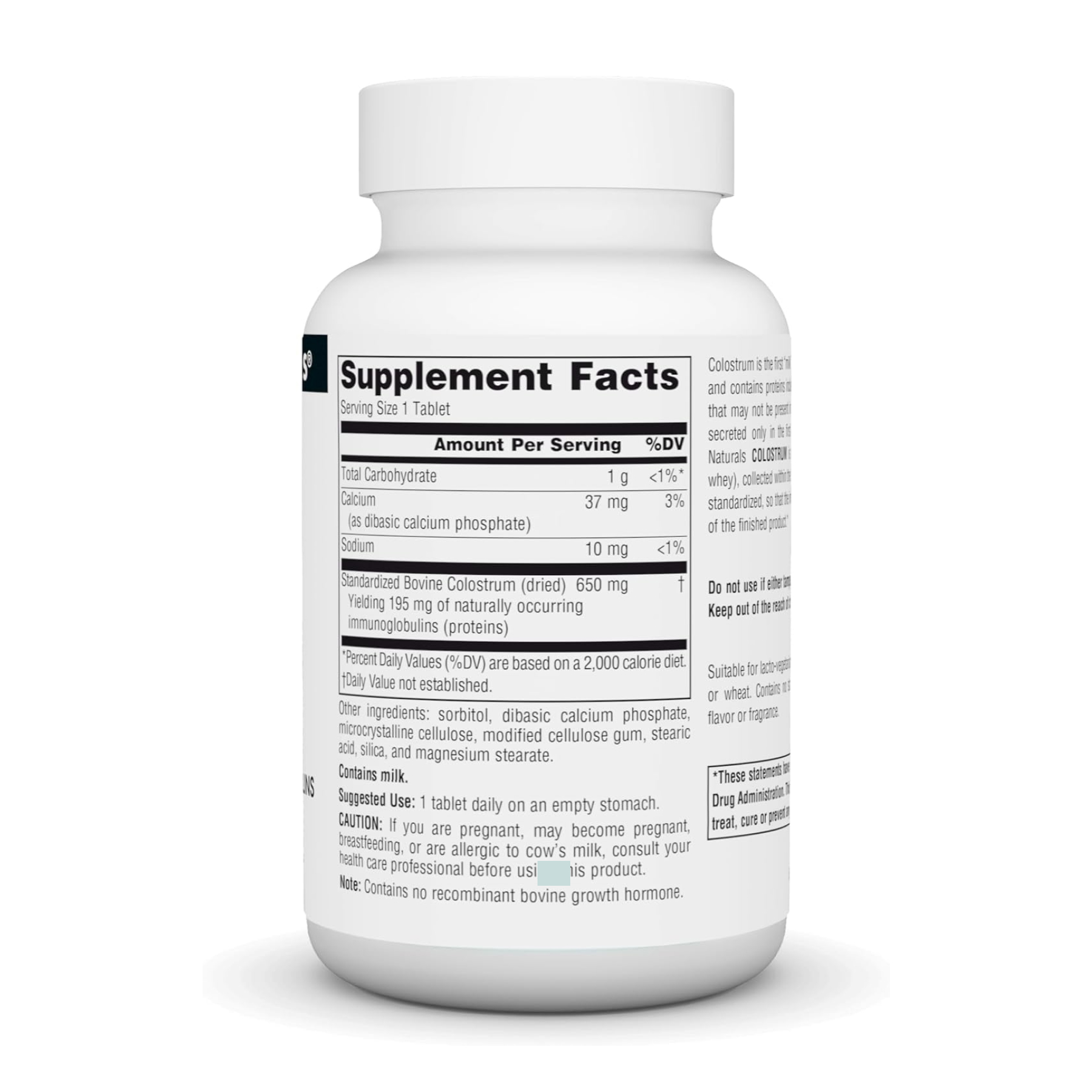 Colostrum 650 mg - 30 tabs фото2