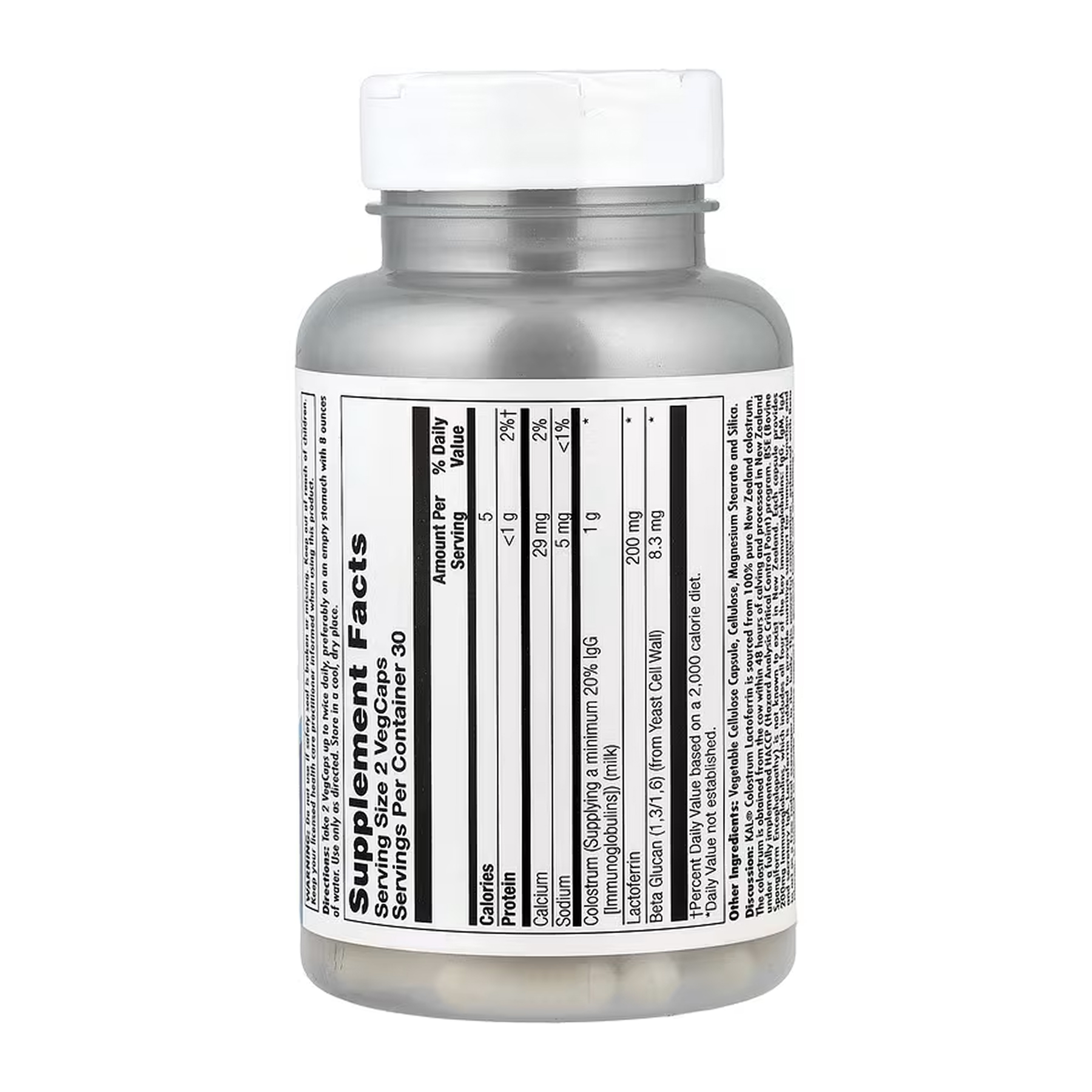 Colostrum Lactoferrin - 60 vcaps фото2
