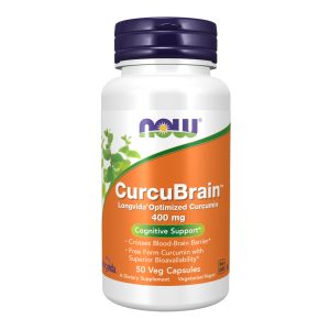 CurcuBrain™ 400mg - 50 vcaps фото1