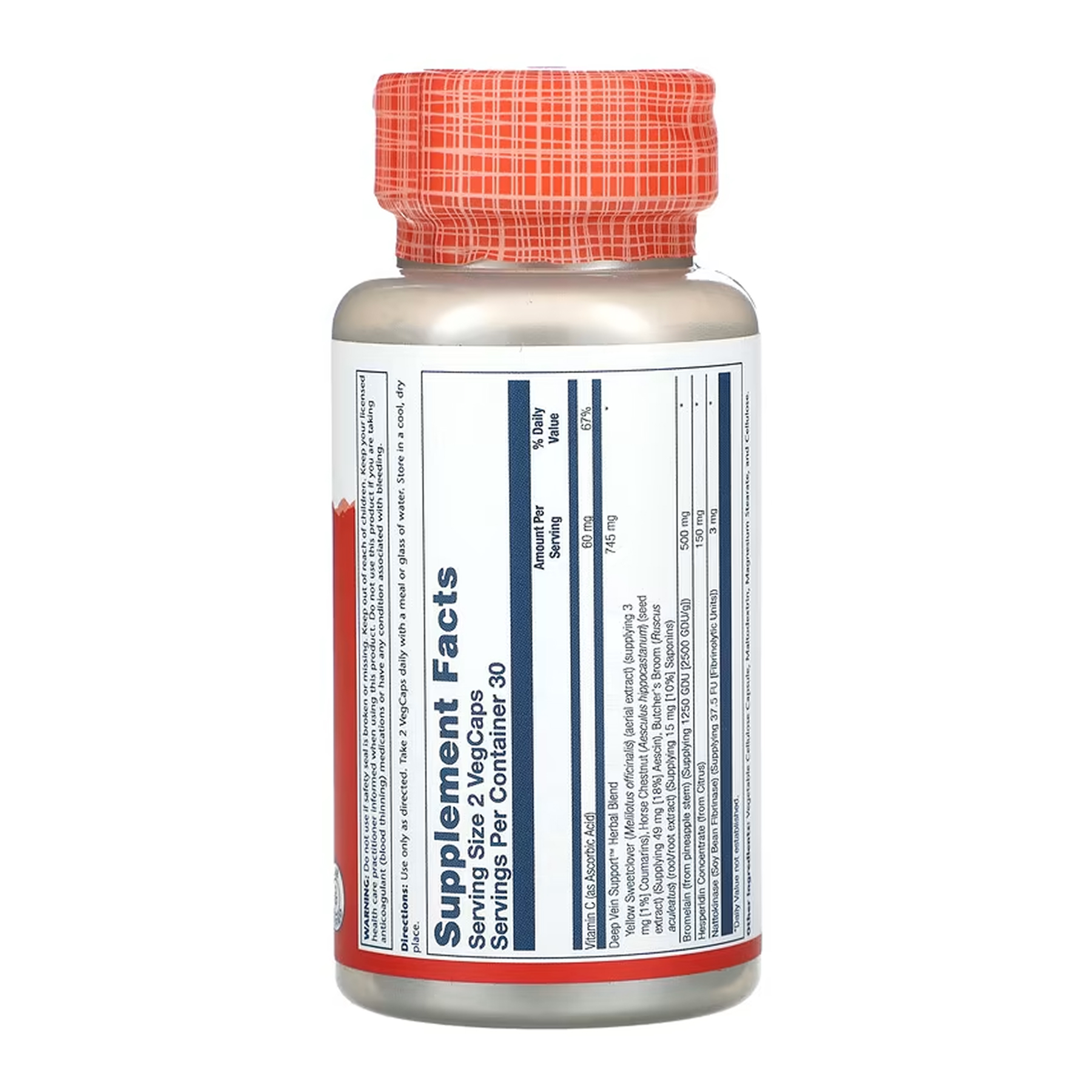 Deep Vein Support - 60 vcaps фото2