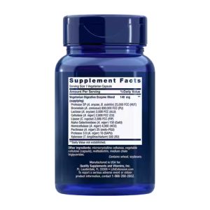 Enhanced Super Digestive Enzymes - 60 veg caps фото2
