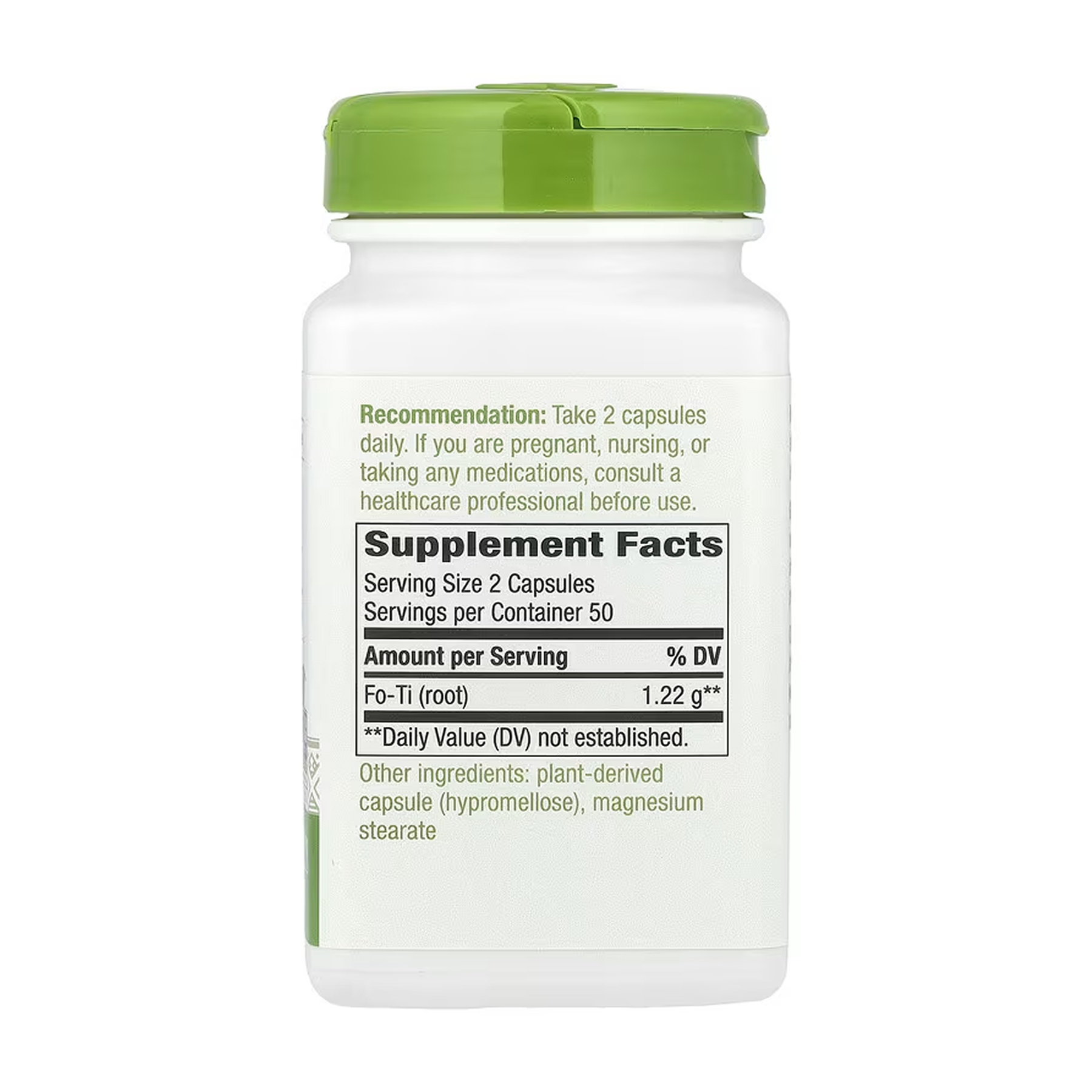 Fo-Ti Root - 100 vcaps фото2