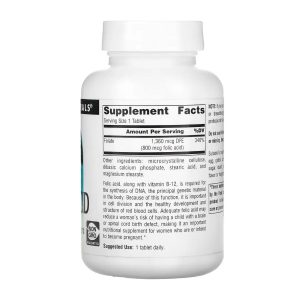 Folic Acid 800 mcg - 200 tabs фото2