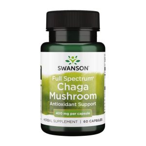 Full Spectrum Chaga Mushroom 400 mg - 60 caps фото1