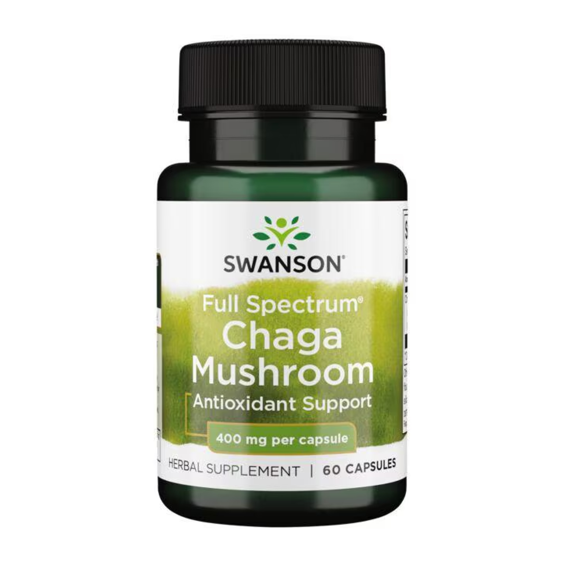 Full Spectrum Chaga Mushroom 400 mg - 60 caps фото1