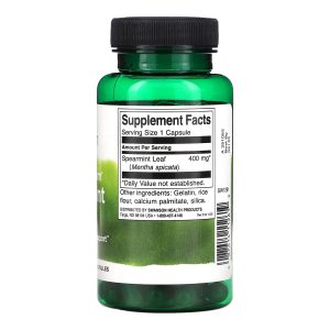 Full Spectrum Spearmint Leaf 400mg - 60 caps фото2