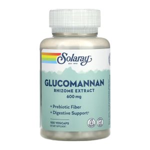 Glucomannan Rhizome Extract 600mg - 100 vcaps фото1