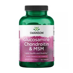 Glucosamine Chondroitin & Msm - Higher Strength - 120 tabs фото1