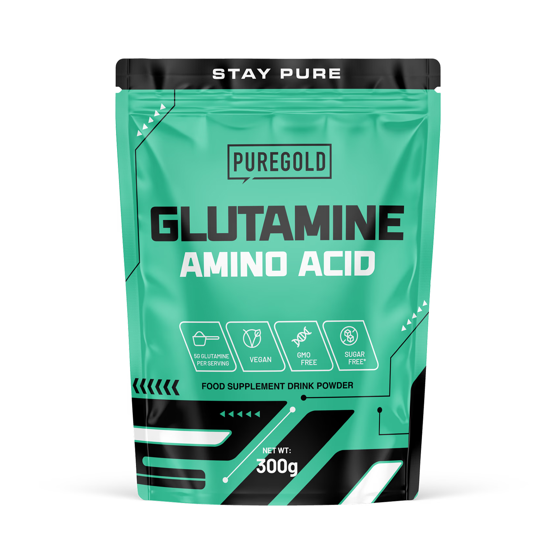 Glutamine - 300g Unflavored фото1