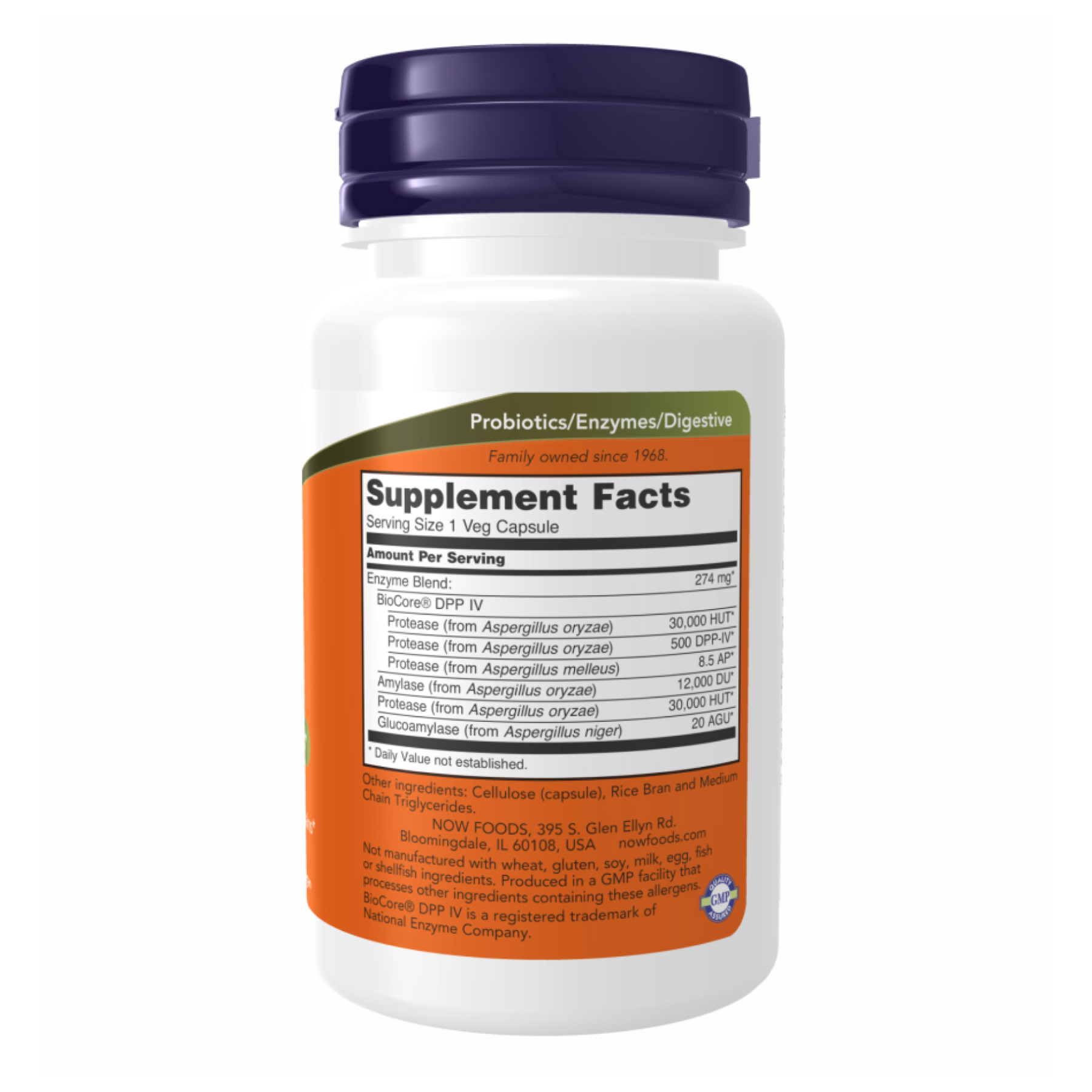 Gluten Digest Enzymes - 60 vcaps фото2