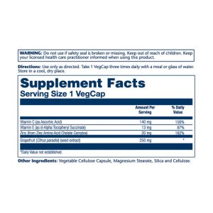 Grapefruit Seed Extract 250mg - 60 vcaps фото2