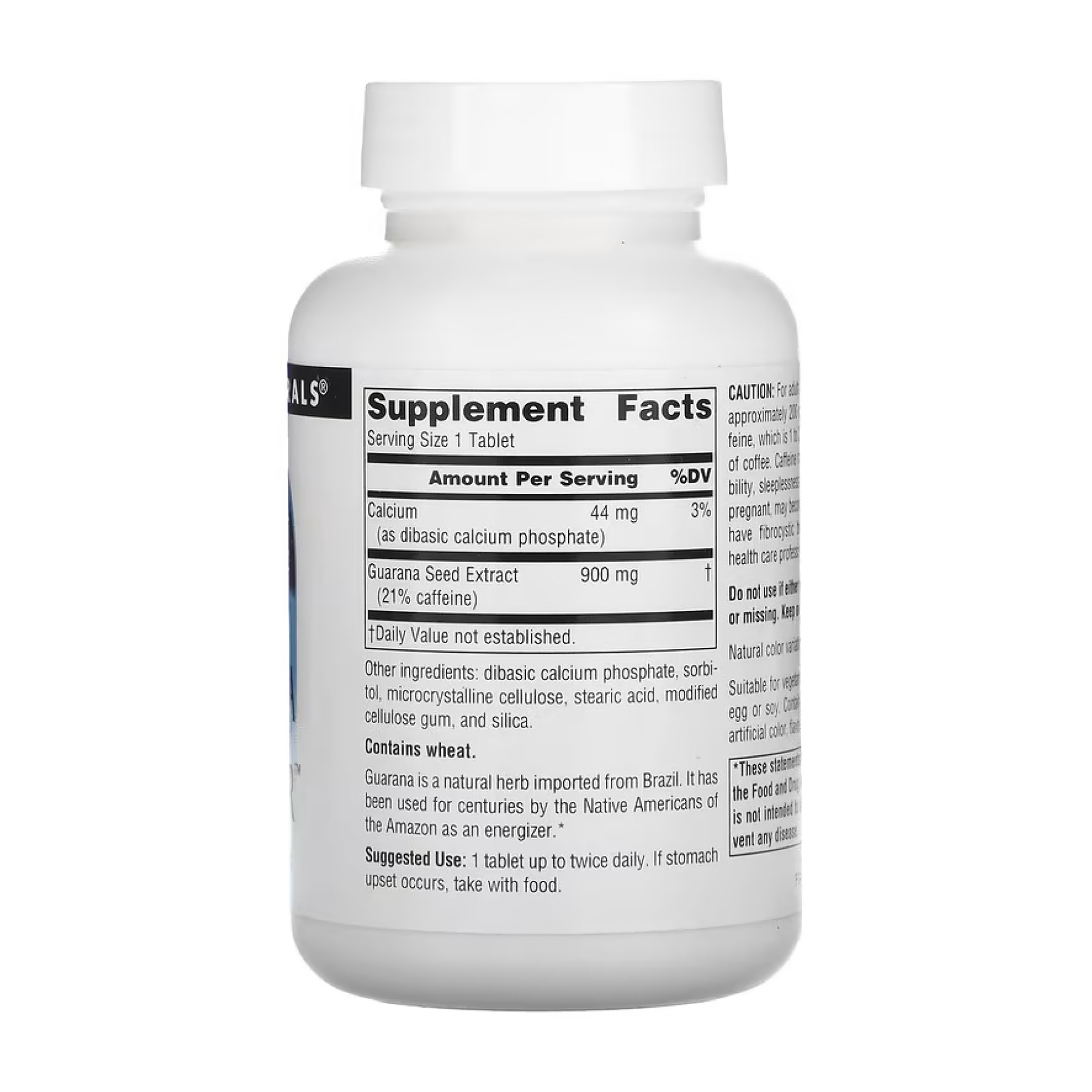 Guarana Energizer™ 900mg - 60 tabs фото2