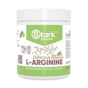L-Arginine - 200g Strawberry Raspberry фото1