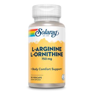 L-Arginine L-Ornithine 750mg - 50 vcaps фото1