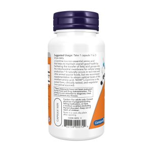 L-Carnitine 500mg - 180 caps фото3