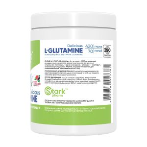 L-Glutamine Delicious - 420g Berry Punch фото2