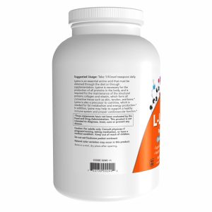 L-Lysine Powder - 454g фото3