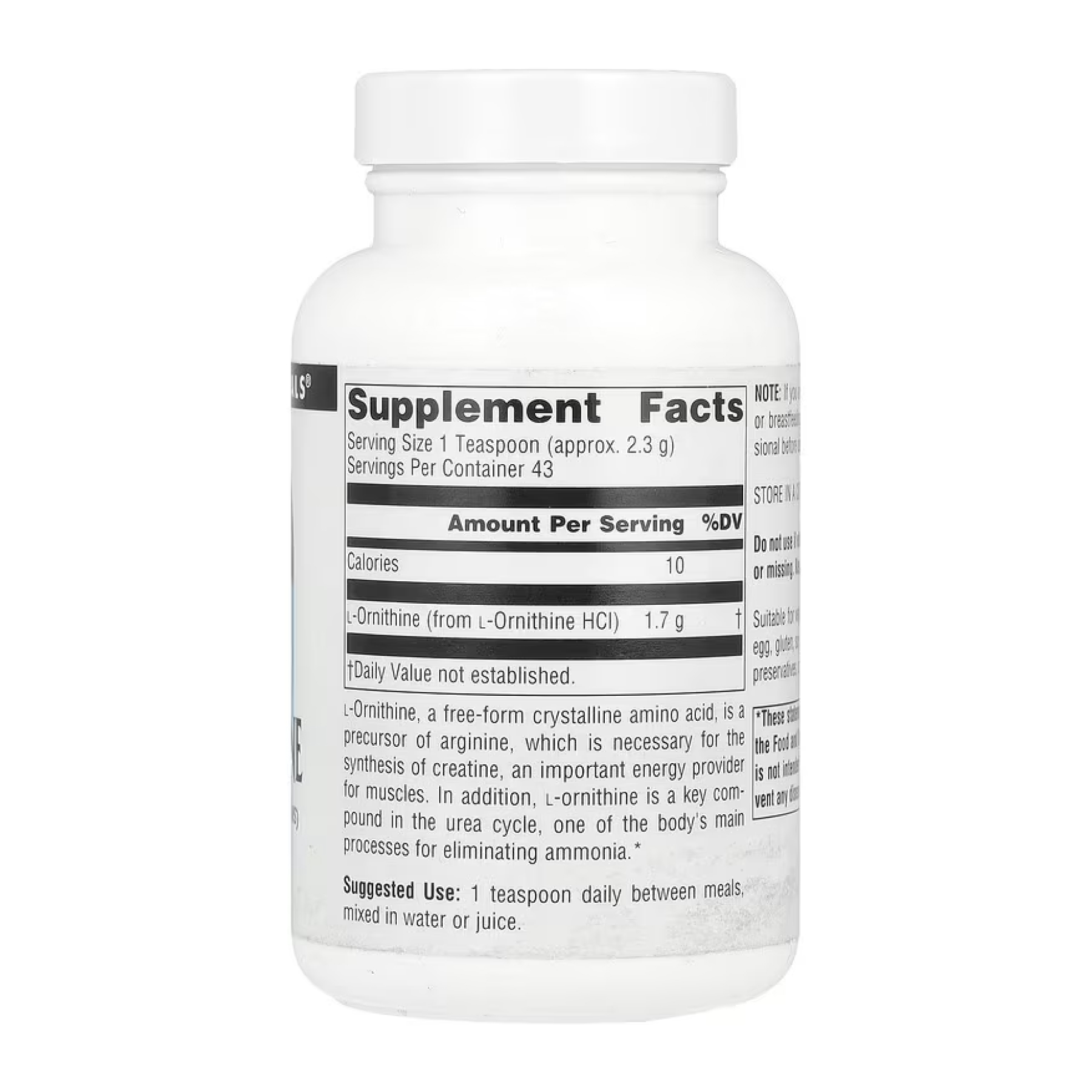L-Ornithine - 100g фото2