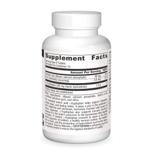 L-Tryptophan 500 mg - 30 tabs фото2