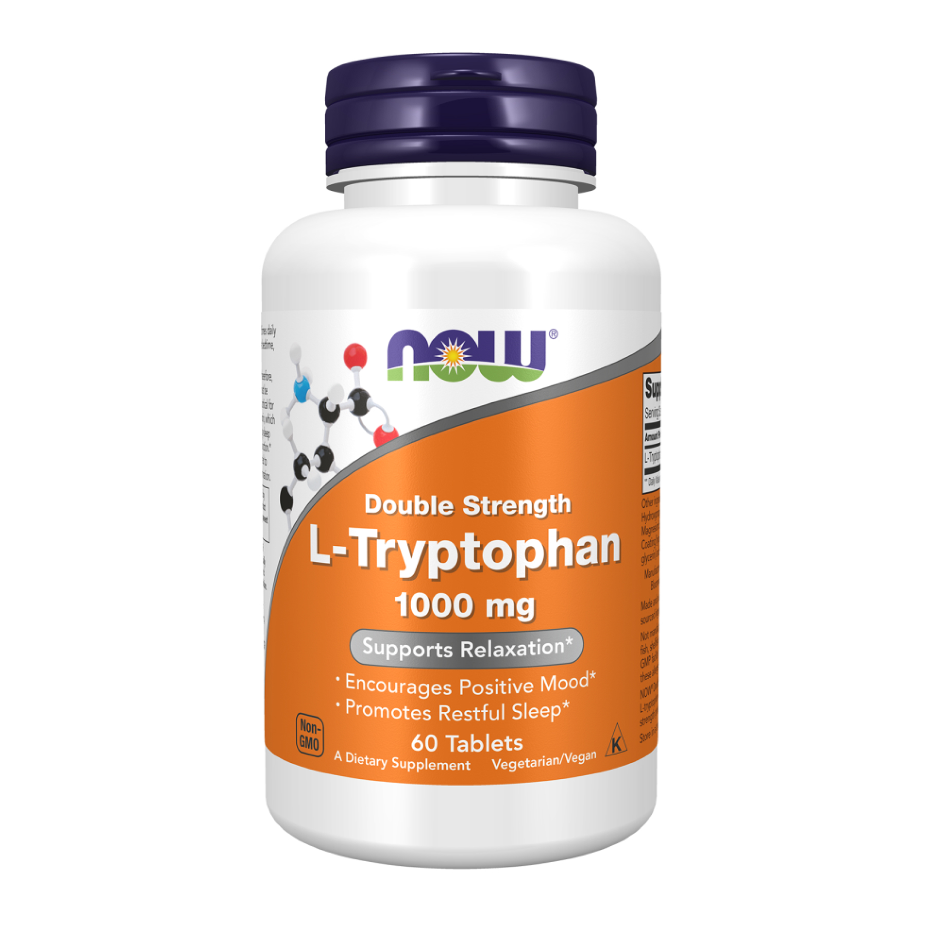 L-Tryptophan Double Strength 1000mg - 60 tabs фото1