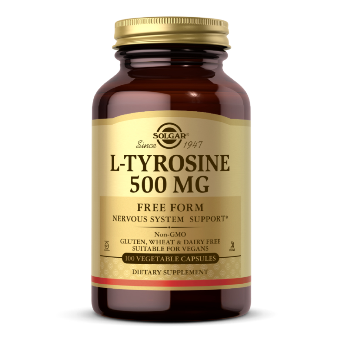 L-Tyrosine 500mg - 100 vcaps фото1