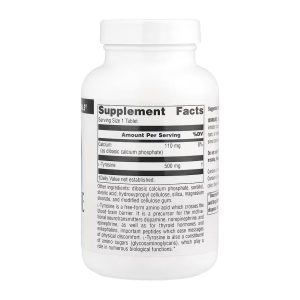 L-Tyrosine 500mg - 100 tabs фото2