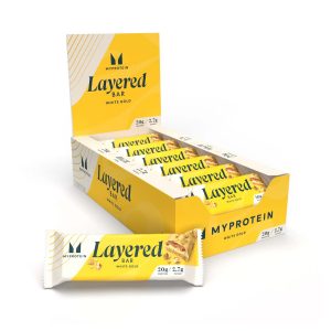 Layered Bar - 12x60g White Gold фото1