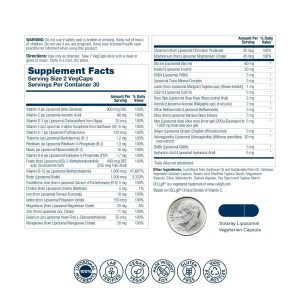 Liposomal Multivitamin Womens - 60 vcaps фото2