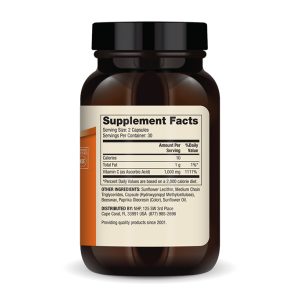 Liposomal Vitamin C - 60 caps фото2