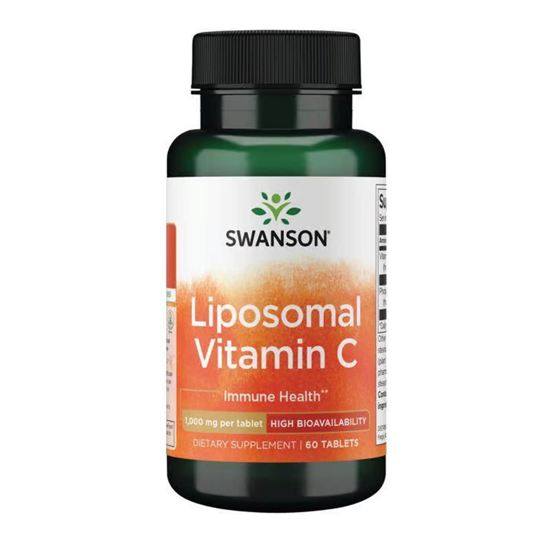 Liposomal Vitamin C - High Bioavailability 1000 mg - 60 tabs фото1