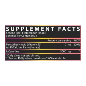 Liquid L-Carnitine 3000 - 465 ml Passionfruit Guava фото2