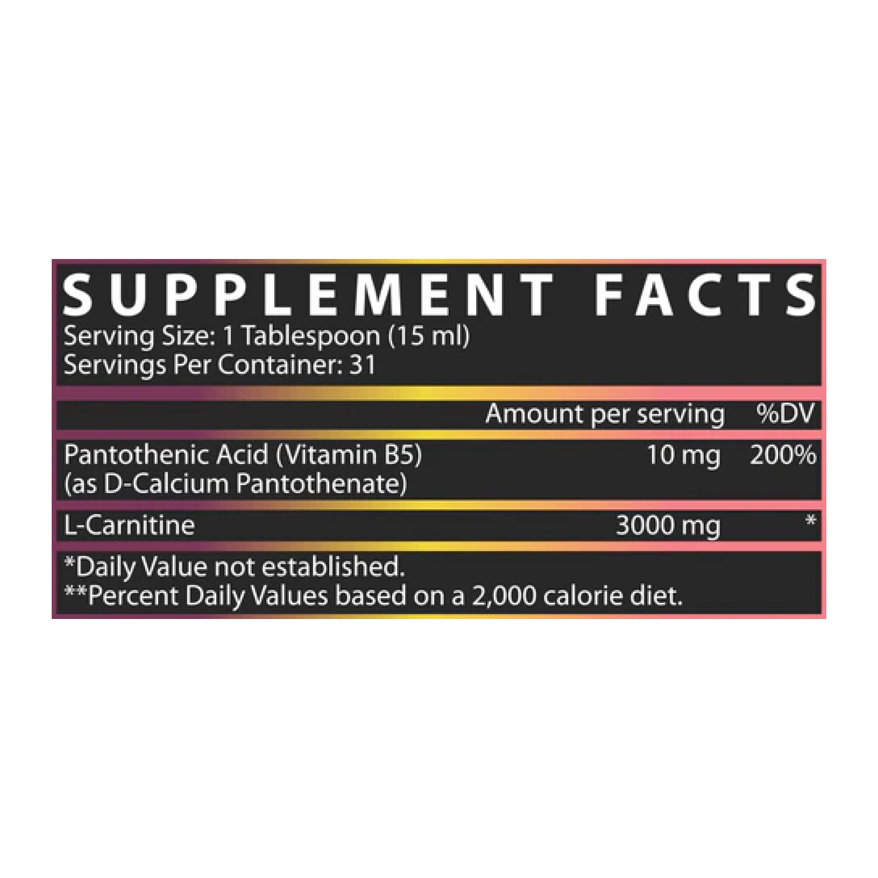 Liquid L-Carnitine 3000 - 465 ml Passionfruit Guava фото2