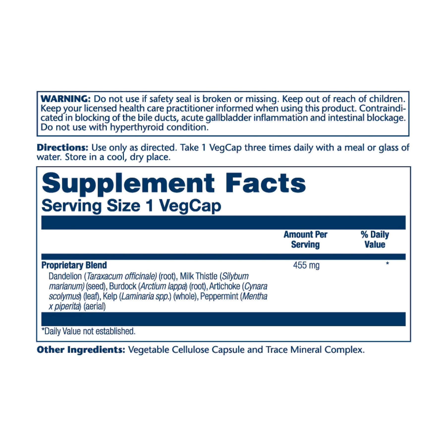 Liver Blend SP-13 - 100 vcaps фото2