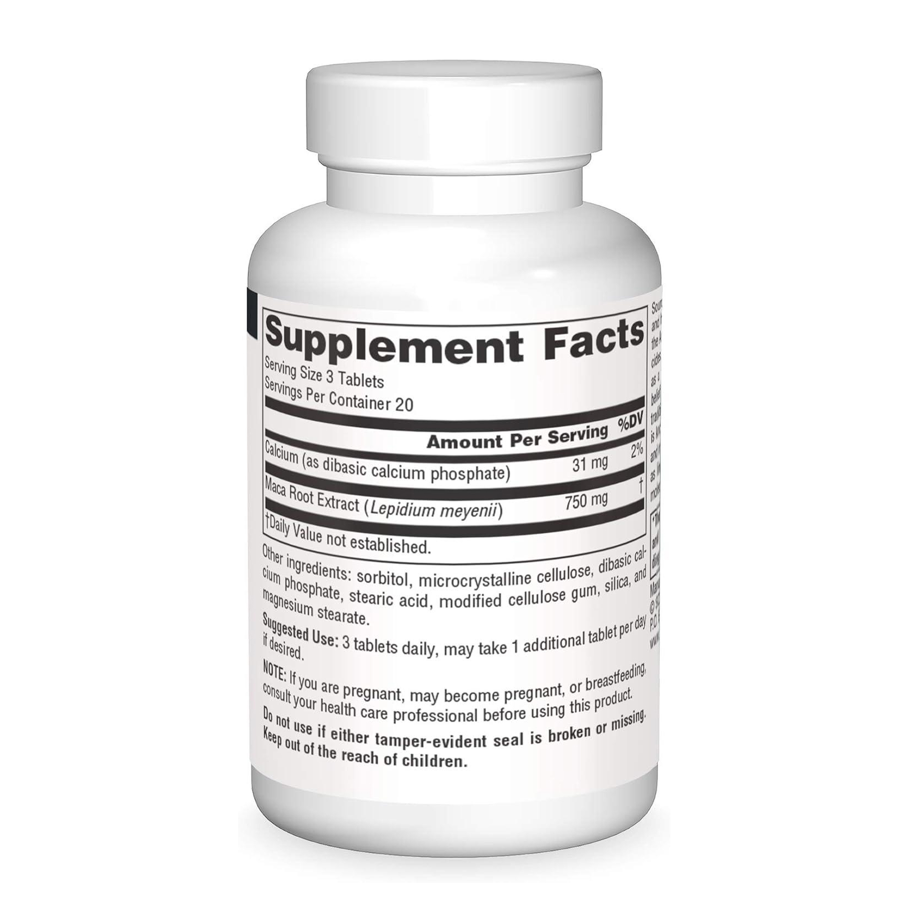 Maca 250mg - 60 tabs фото2