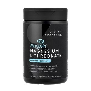 Magnesium L-Threonate 2000mg - 90 veggie capsules фото1