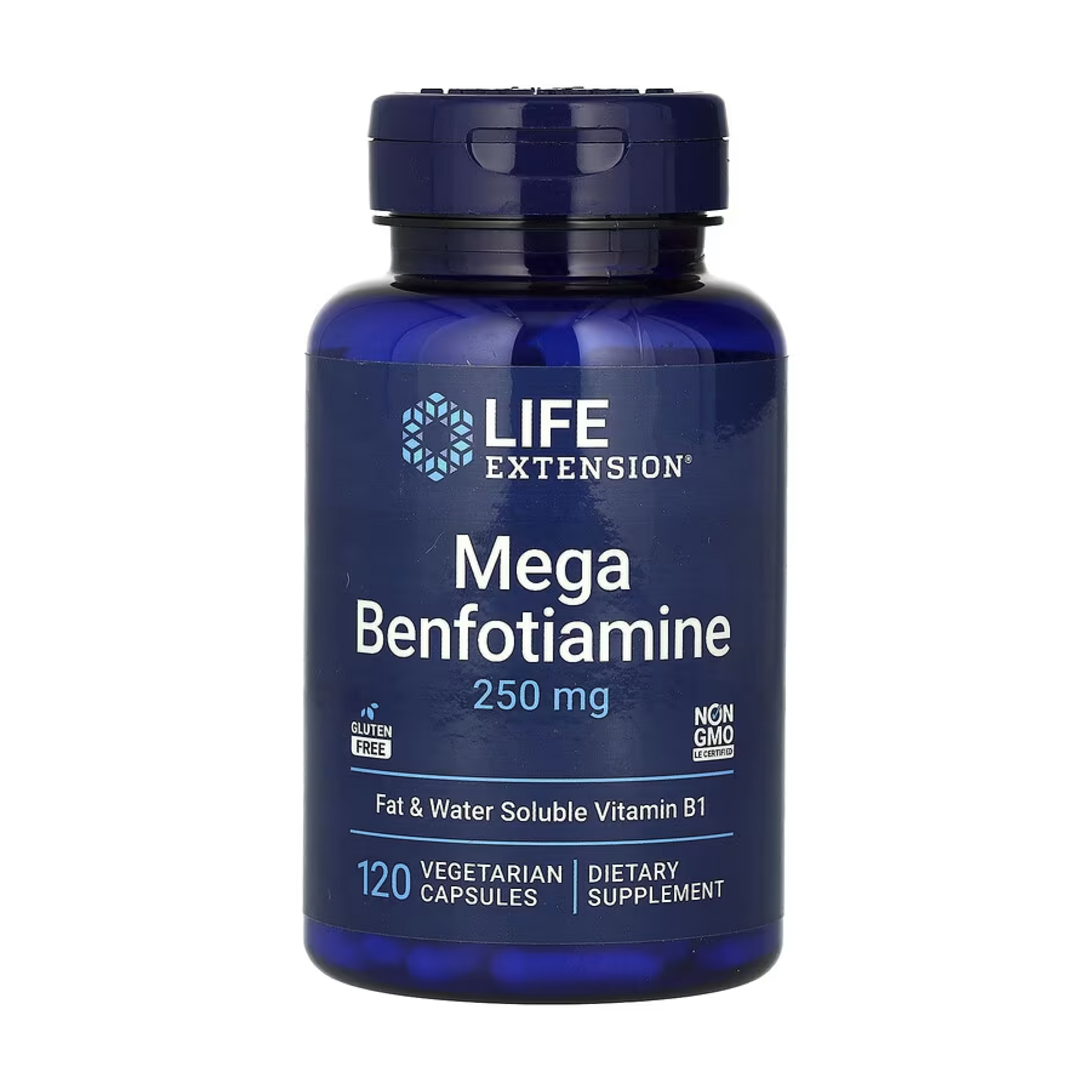 Mega Benfotiamine 250 mg - 120 vcaps фото1