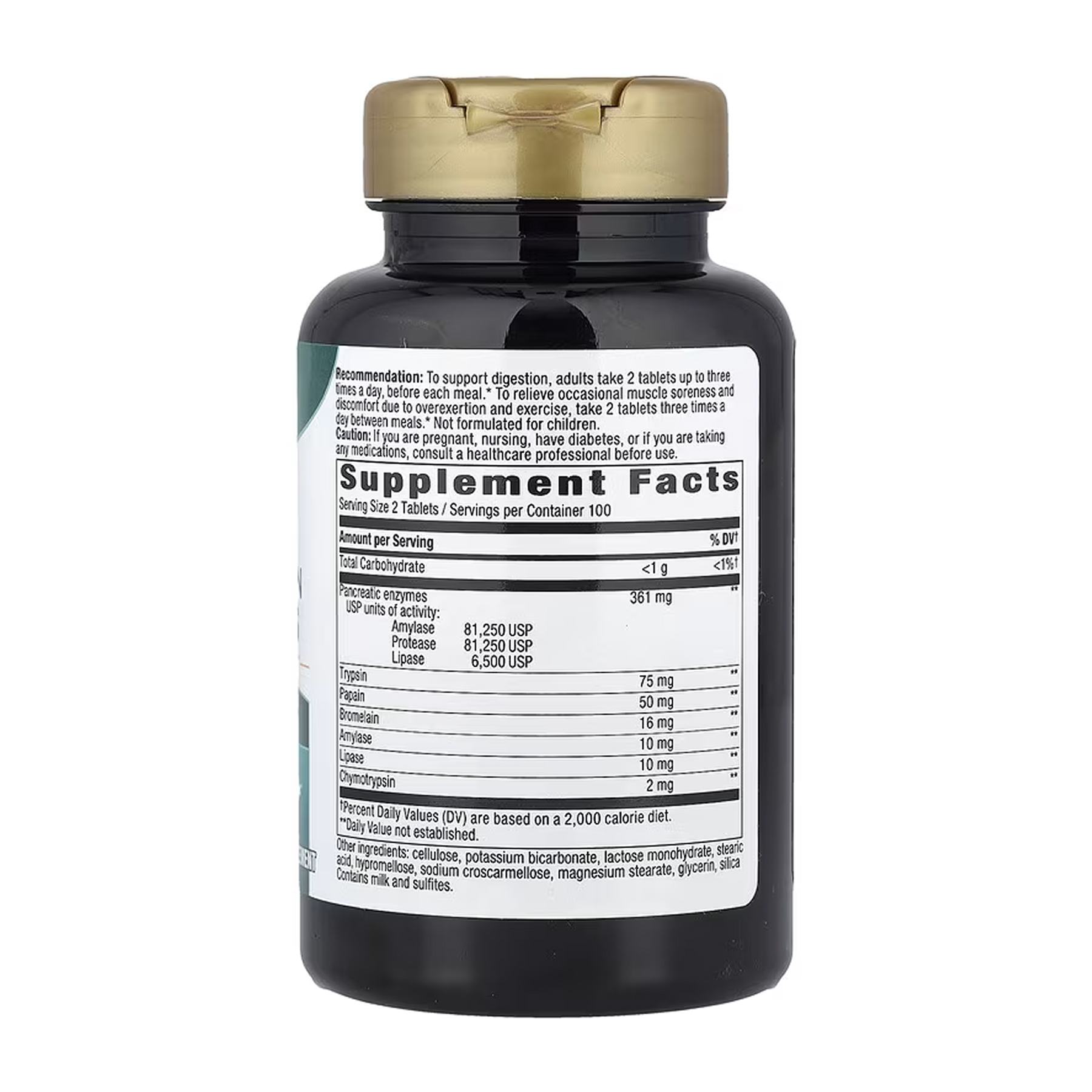 Mega-Zyme Original - 200 tabs фото2