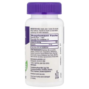 Fast Dissolve Melatonin 10mg - 60 tabs фото2