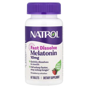 Fast Dissolve Melatonin 10mg - 60 tabs фото1