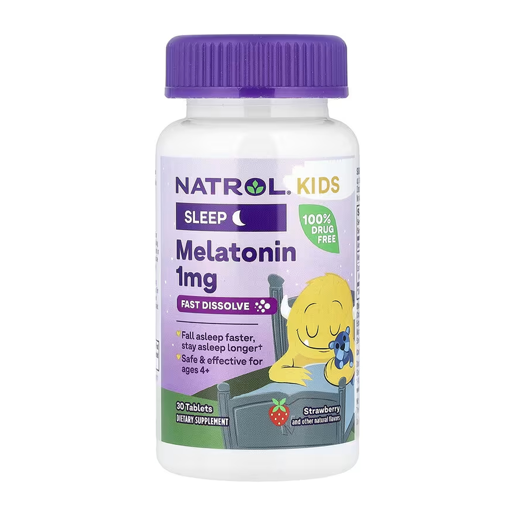Kids Melatonin 1mg - 30 tabs фото3