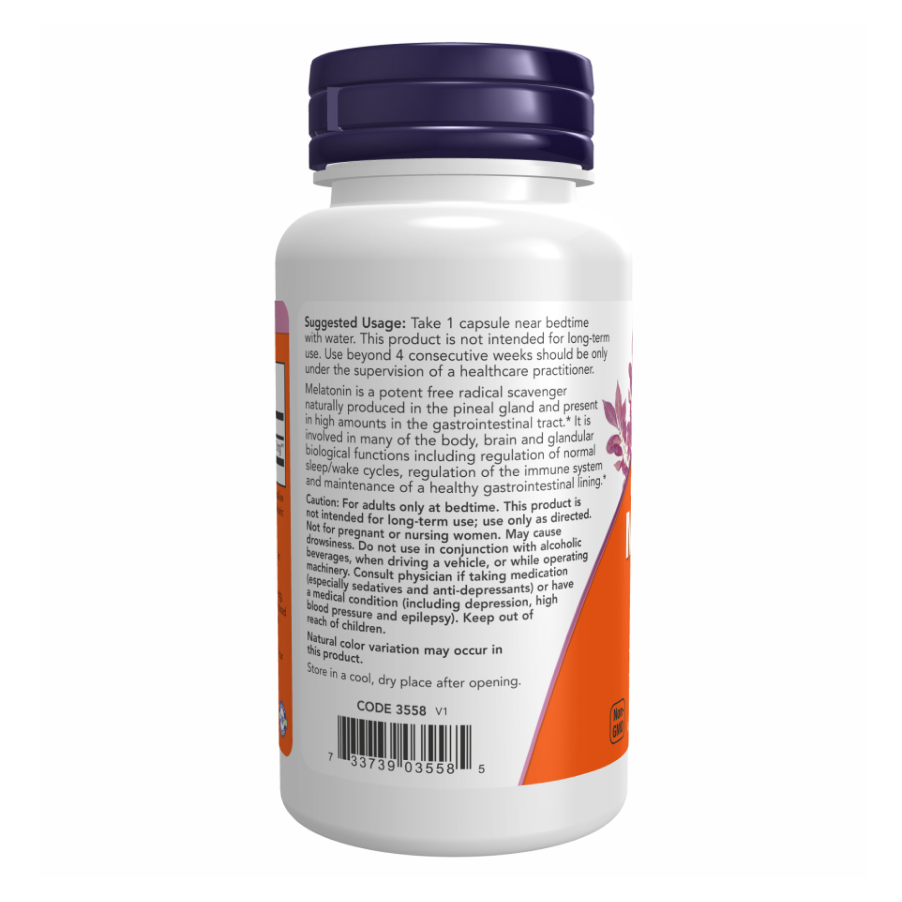 Melatonin 20mg - 90 vcaps фото3