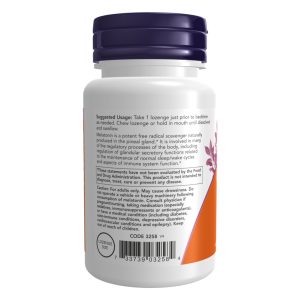 Melatonin 3mg - 180 lozenges фото3