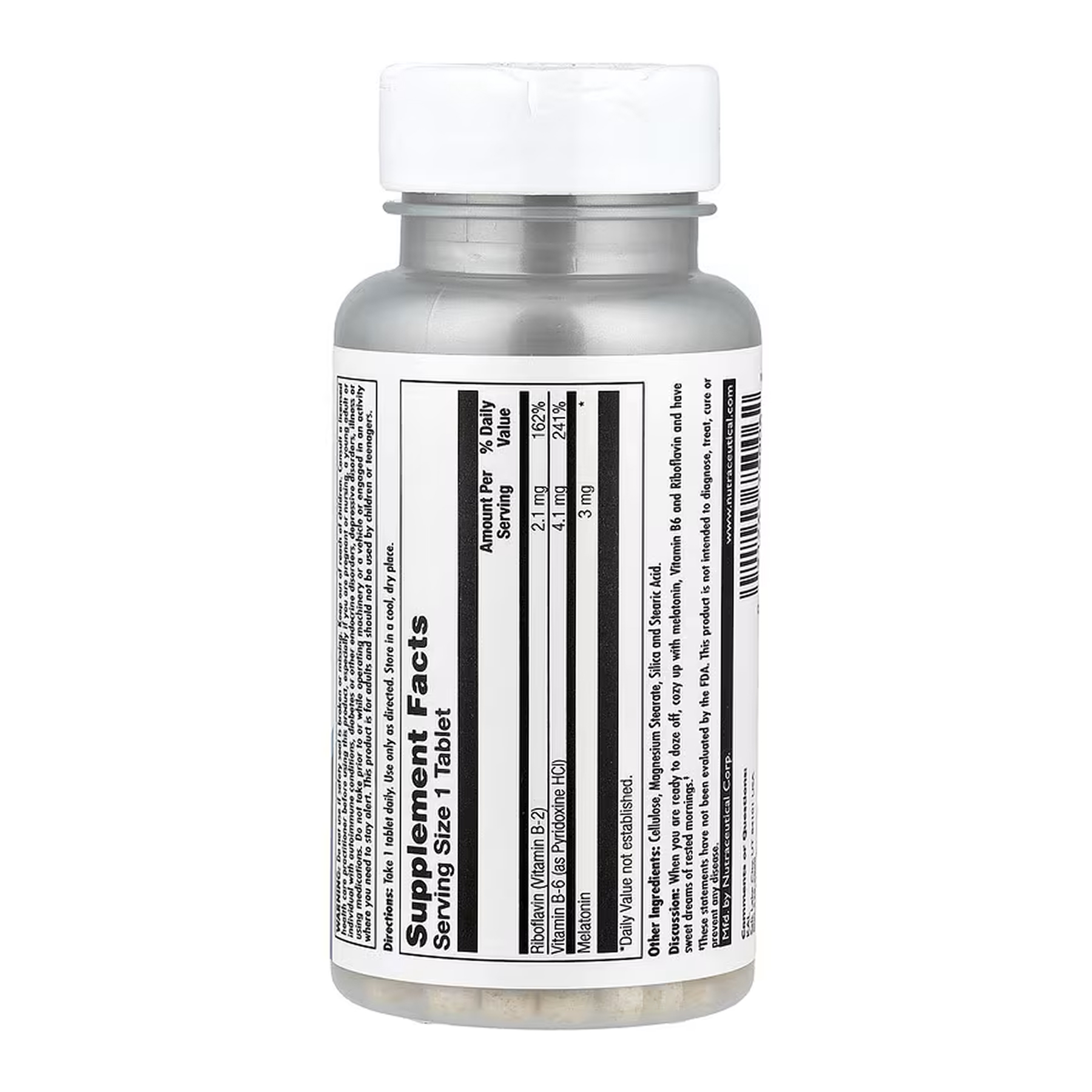 Melatonin 3mg - 60 tabs фото2