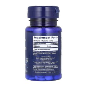 Melatonin 3mg - 60 vegetarian lozenges фото2